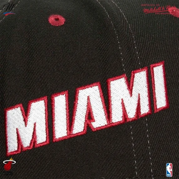 Gorra NBA "Overbite" de los Miami Heat HWC (Gorras) Mitchell & Ness chez FrenchMarket