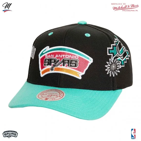 San Antonio Spurs HWC "Overbeet" NBA pet (Caps) Mitchell & Ness chez FrenchMarket