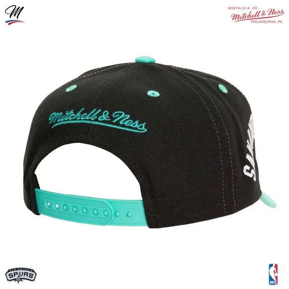 Casquette NBA San Antonio Spurs HWC "Overbite" (Casquettes) Mitchell & Ness chez FrenchMarket