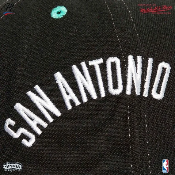 Casquette NBA San Antonio Spurs HWC "Overbite" (Casquettes) Mitchell & Ness chez FrenchMarket