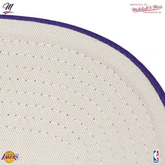 Los Angeles Lakers Gorra HWC "Overbite" NBA (Gorras) Mitchell & Ness chez FrenchMarket