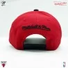 Cappellino Chicago Bulls HWC "Team Script 2.0" NBA (Cappellino) Mitchell & Ness chez FrenchMarket