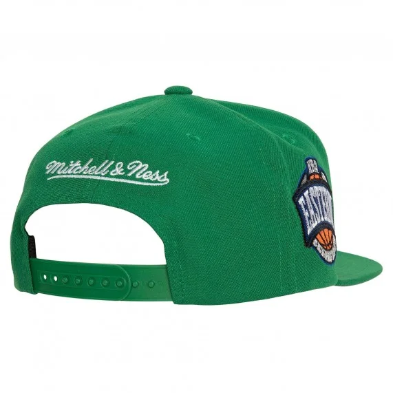 NBA Boston Celtics "Conference Patch" Mütze (Cap) Mitchell & Ness auf FrenchMarket