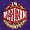 NBA Los Angeles Lakers "Conference Patch" Kappe (Cap) Mitchell & Ness auf FrenchMarket