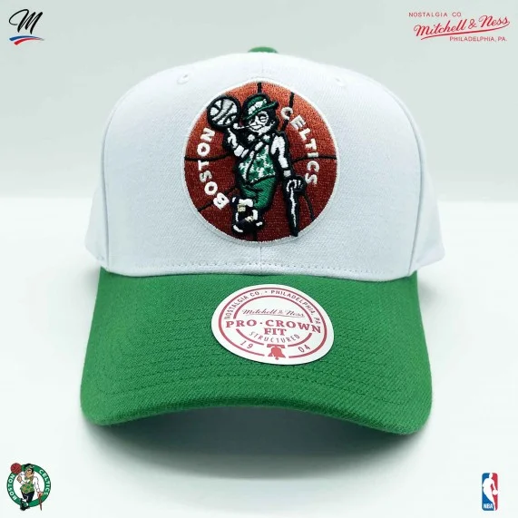 Cappellino NBA Boston Celtics HWC "Team 2 Tone 2.0 (Cappellino) Mitchell & Ness chez FrenchMarket