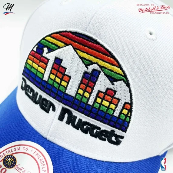 Cappello NBA Denver Nuggets HWC "Team 2 Tone 2.0 (Cappellino) Mitchell & Ness chez FrenchMarket