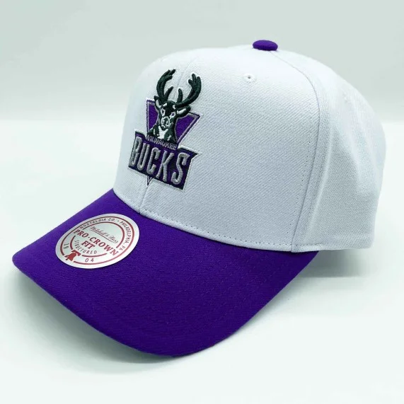 Casquette NBA Milwaukee Bucks HWC "Team 2 Tone 2.0" (Casquettes) Mitchell & Ness chez FrenchMarket