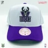 Cappello NBA Milwaukee Bucks HWC "Team 2 Tone 2.0 (Cappellino) Mitchell & Ness chez FrenchMarket