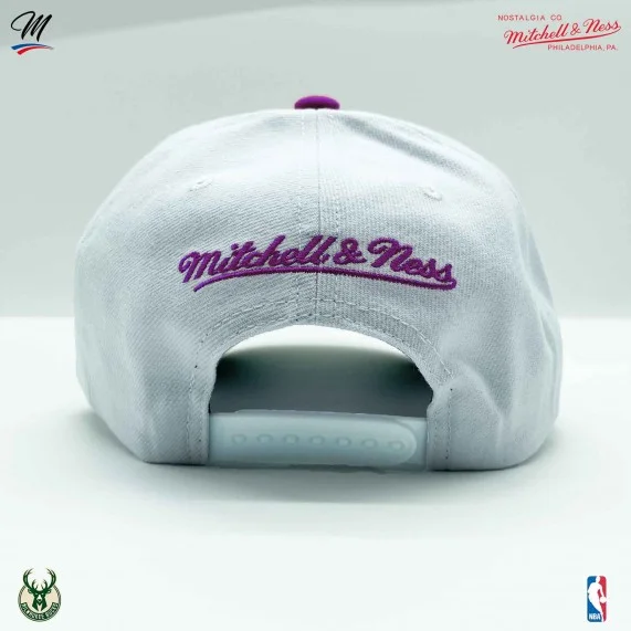 Cappello NBA Milwaukee Bucks HWC "Team 2 Tone 2.0 (Cappellino) Mitchell & Ness chez FrenchMarket