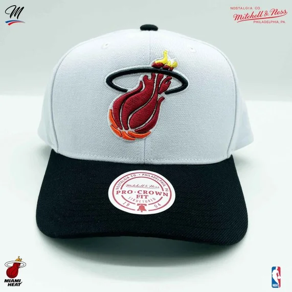 Gorra NBA Miami Heat HWC "Team 2 Tone 2.0 (Gorras) Mitchell & Ness chez FrenchMarket