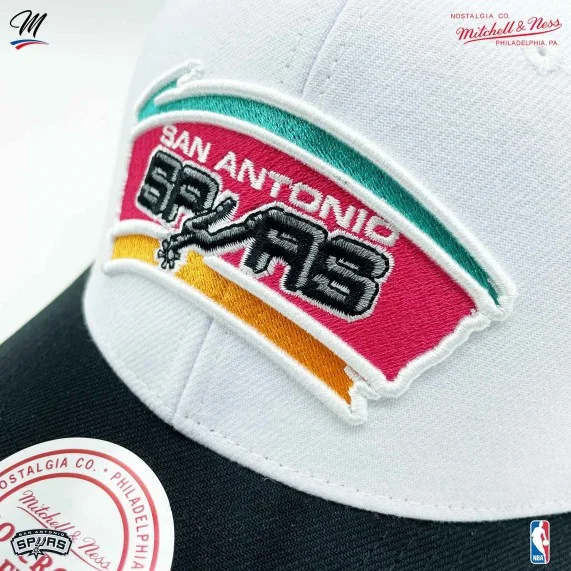 Casquette NBA San Antonio Spurs HWC "Team 2 Tone 2.0" (Casquettes) Mitchell & Ness chez FrenchMarket