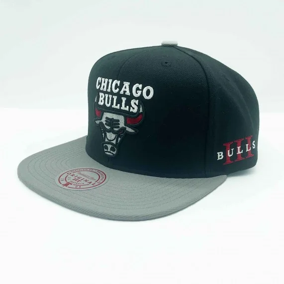 NBA Chicago Bulls "Core III Snapback" Kappe (Cap) Mitchell & Ness auf FrenchMarket