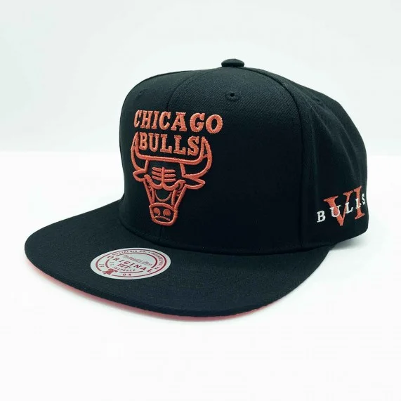 Cappellino NBA "Core VI Snapback" Chicago Bulls (Cappellino) Mitchell & Ness chez FrenchMarket