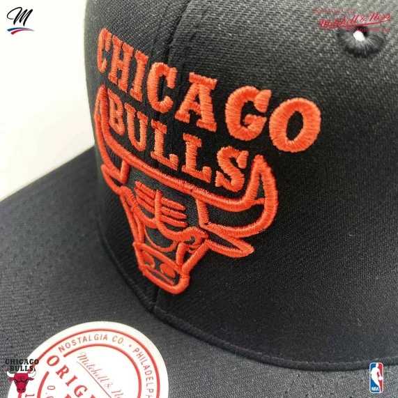 Cappellino NBA "Core VI Snapback" Chicago Bulls (Cappellino) Mitchell & Ness chez FrenchMarket