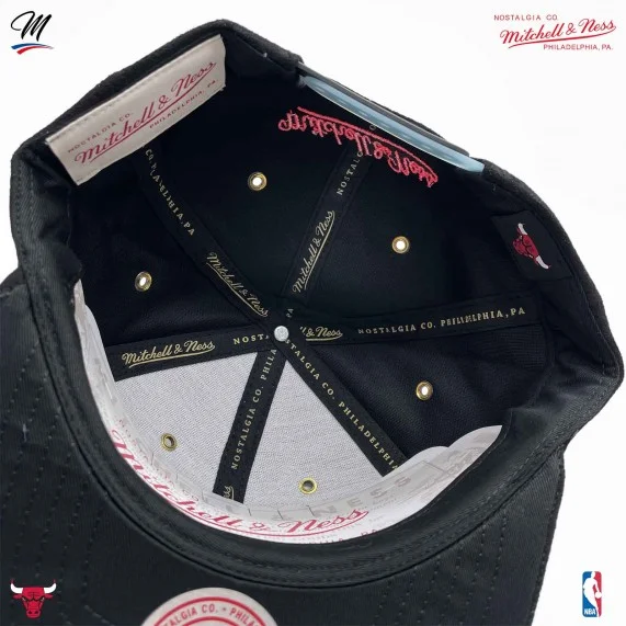 NBA Chicago Bulls "Day 6 Snapback" Kappe (Cap) Mitchell & Ness auf FrenchMarket