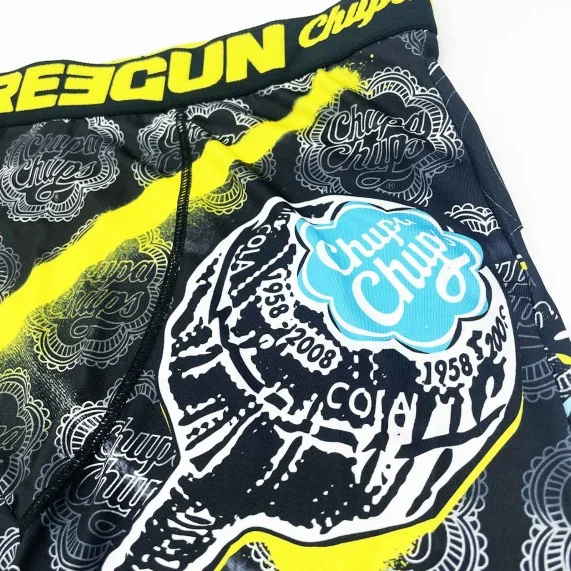 Boxer Homme Microfibre Skull "Chupa Chups" (Boxers Homme) Freegun chez FrenchMarket