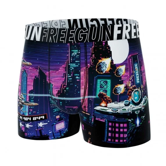 Manga Video Game" men's boxer shorts (Boxers) Freegun on FrenchMarket