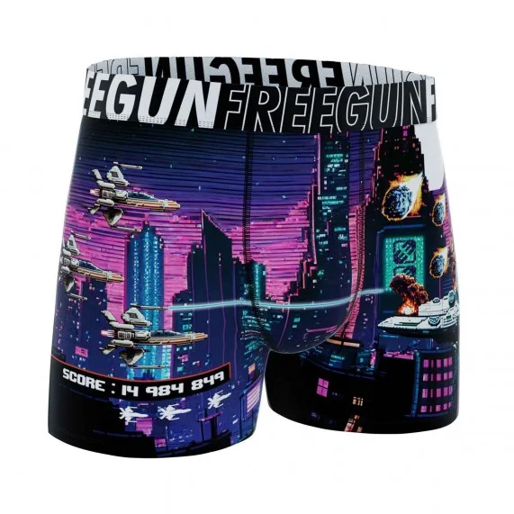 Manga Video Game" men's boxer shorts (Boxers) Freegun on FrenchMarket