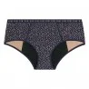 Bio-Baumwolle waschbar Menstruation Shorty Boxer - Abundant Flow (Boxers - Höschen) Dim auf FrenchMarket