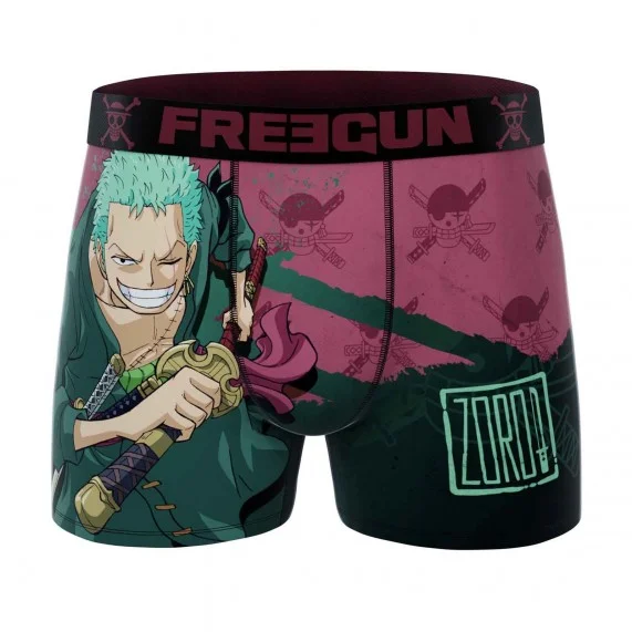 One Piece" Men's Microfiber Boxer Briefs (Boxers) Freegun on FrenchMarket