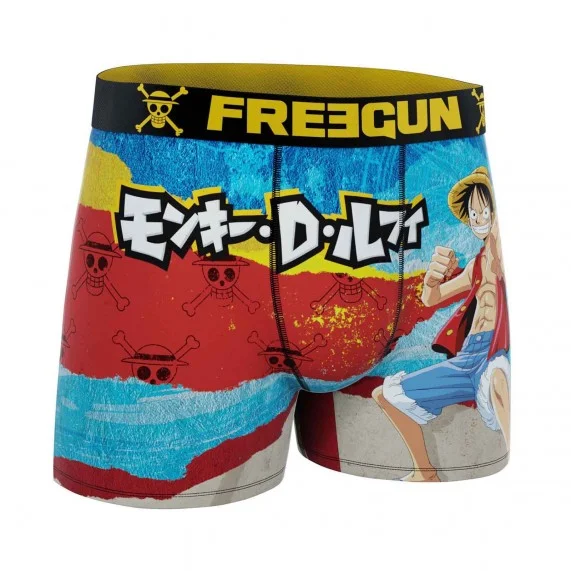 Boxershorts Mann Mikrofaser "One Piece (Boxershorts) Freegun auf FrenchMarket