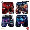 Set van 4 herenboxershorts "Manga Video Game (Herenboxershorts) Freegun chez FrenchMarket