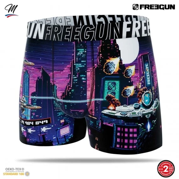 Set van 4 herenboxershorts "Manga Video Game (Herenboxershorts) Freegun chez FrenchMarket