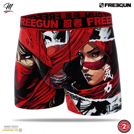 Set van 4 herenboxershorts "Manga Video Game (Herenboxershorts) Freegun chez FrenchMarket