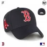 Cappellino MLB Boston Red Sox "Sure Shot Snapback MVP (Cappellino) '47 Brand chez FrenchMarket