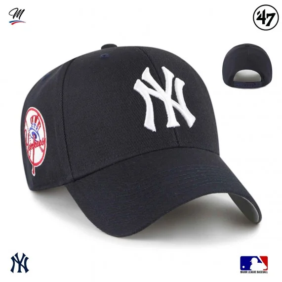 Kappe MLB New York Yankees "Sure Shot Snapback MVP" (Cap) '47 Brand auf FrenchMarket