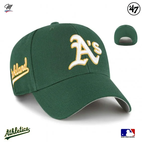 MLB Oakland Athletics "Sure Shot Snapback MVP" Kappe (Cap) '47 Brand auf FrenchMarket