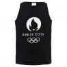 Camiseta de tirantes para hombre "Juegos Olímpicos París 2024" 100% Algodón (Débardeur) French Market chez FrenchMarket