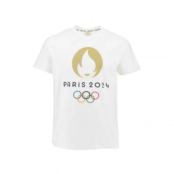 Men's T-Shirt "JO Paris 2024" Recycled Cotton (T Shirts) French Market on FrenchMarket
