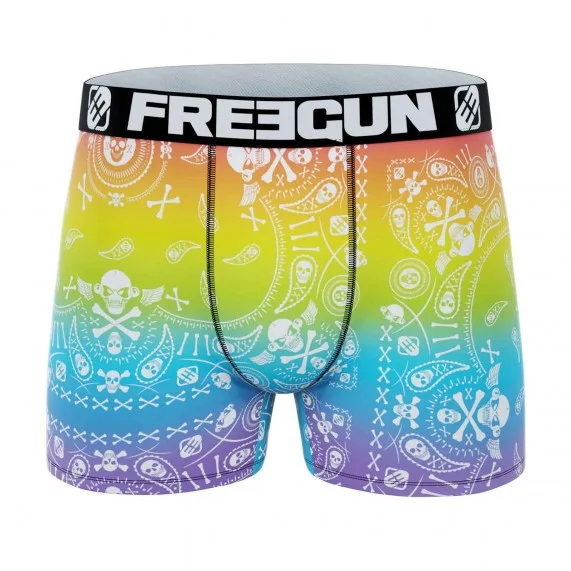 Calzoncillos bóxer premium para hombre "Psychedelic (Boxers) Freegun chez FrenchMarket