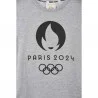 Kinder-T-shirt "Olympische Spelen Parijs 2024" 100% Katoen (T-Shirt) French Market chez FrenchMarket
