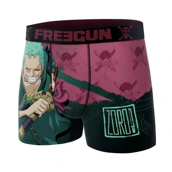 Lot de 3 Boxers Homme Microfibre "One Piece" (Lot boxers Homme) Freegun chez FrenchMarket