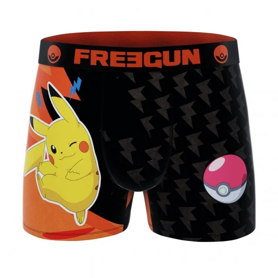 Boxer da bambino Pokemon "Pikachu 2024 (Boxer) Freegun chez FrenchMarket