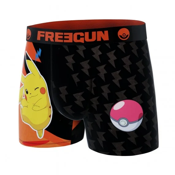 Boxer da bambino Pokemon "Pikachu 2024 (Boxer) Freegun chez FrenchMarket