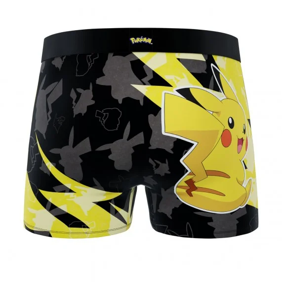 Calzoncillos Boxer Pokemon "Pikachu 2024" para niño (Boxers) Freegun chez FrenchMarket