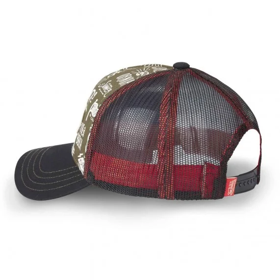 Cappello trucker estivo con motivo (Cappellino) Von Dutch chez FrenchMarket