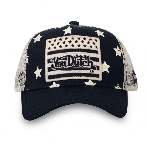 Casquette Trucker "USA Flag Star" (Casquettes) Von Dutch chez FrenchMarket