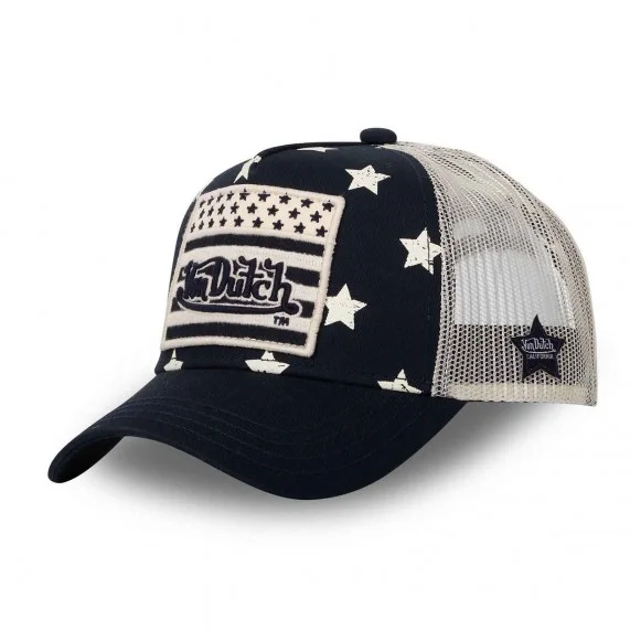 Casquette Trucker "USA Flag Star" (Casquettes) Von Dutch chez FrenchMarket