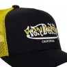 Cappello trucker nero e giallo (Cappellino) Von Dutch chez FrenchMarket