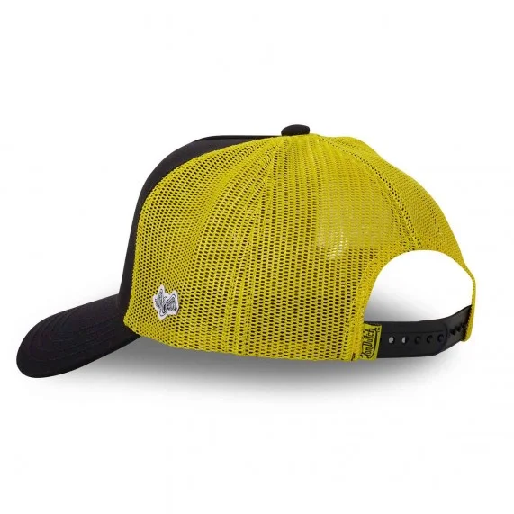 Trucker-Cap "Black & Yellow" (Schwarz & Gelb) (Cap) Von Dutch auf FrenchMarket