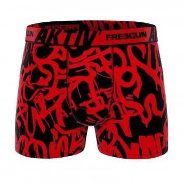 Boxer Heren Katoen AKTIV Sport "Graffiti (Boksers) Freegun chez FrenchMarket