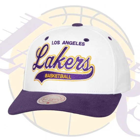 Cappellino NBA Los Angeles Lakers "Tail Sweep Pro (Cappellino) Mitchell & Ness chez FrenchMarket