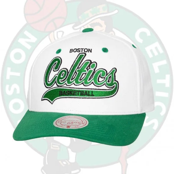 Casquette NBA Boston Celtics "Tail Sweep Pro" (Casquettes) Mitchell & Ness chez FrenchMarket