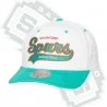 Casquette NBA San Antonio Spurs "Tail Sweep Pro" (Casquettes) Mitchell & Ness chez FrenchMarket