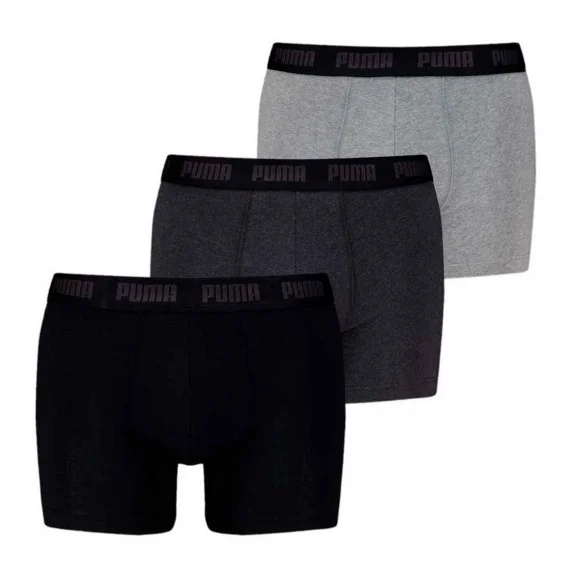 Pack de 3 Boxers Homme Coton "Everyday" (Lot boxers Homme) PUMA chez FrenchMarket