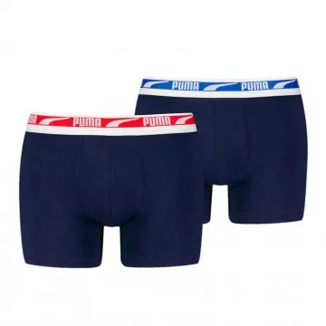 Everyday Multi Logo" Katoenen Herenboxerset van 2 (Herenboxershorts) PUMA chez FrenchMarket